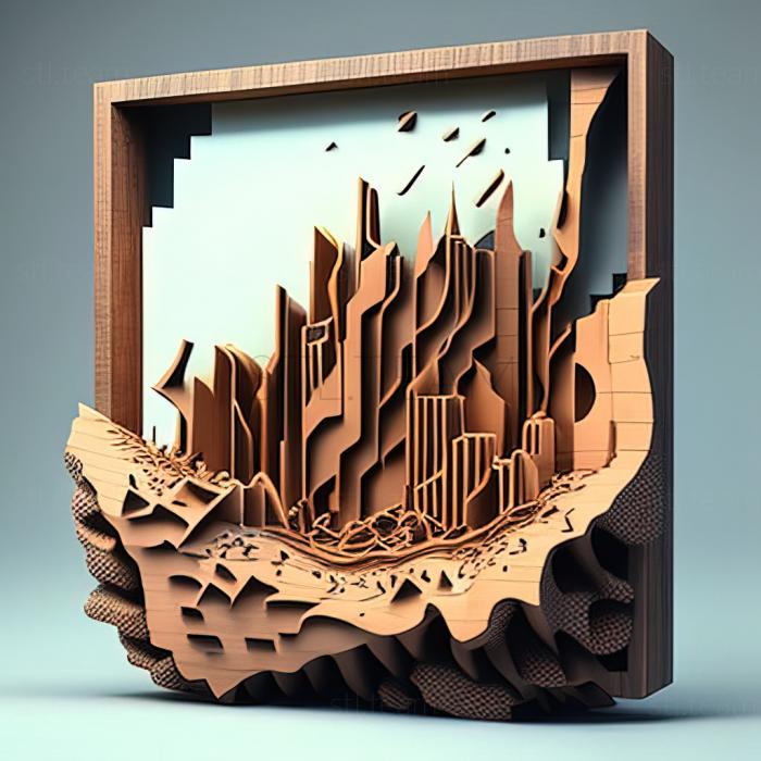 3D model st urban (STL)